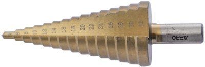 Свердло по металу східчасте Apro - 4-32 мм 830293 000071891 фото
