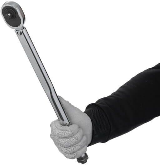Ключ динамометрический Intertool - 1/2" x 28-210 Н/м, с переходником 3/8" 000043690 фото