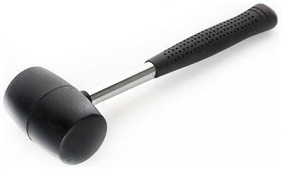 Киянка гумова Сила - 450г x 65 мм чорна 000074787 фото