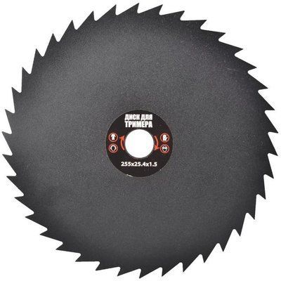 Диск для тримера Mastertool - 40Т x 255 x 25,4 мм 000059490 фото