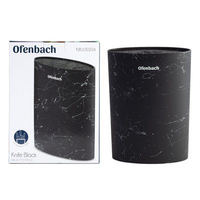 Подставка для ножей Ofenbach Черный 22,5см KM-100204 100204 фото