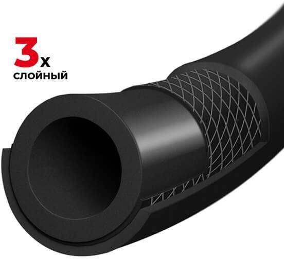Шланг воздушный Intertool-Storm - 6 &times; 13 мм &times; 15 м резиновый 000079609 фото