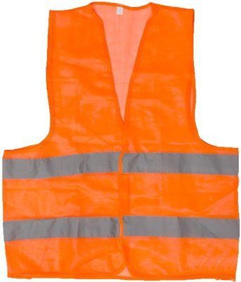 Жилет светоотражающий Intertool - XXL x 120 г/м&sup2; оранжевый 000065702 фото