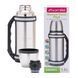 Термос Kamille 1500ml. з нержавіючої сталі з ручкою і ремінцем KM-2091 2091 фото 9