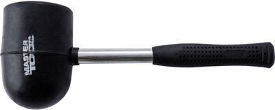 Киянка Mastertool - 1250 г x 90 мм чорна, ручка метал 000062667 фото