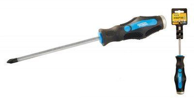 Викрутка Mastertool - хрестова PH3 x 200 мм ударна 000048901 фото