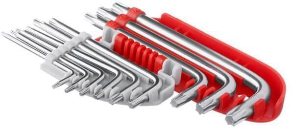 Набор Torx ключей Intertool - 9 шт., Pro 000006284 фото