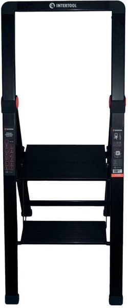 Стремянка Intertool - 2 ступени x 456 мм Storm 000072341 фото