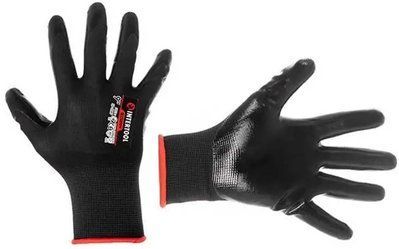 Перчатка Intertool-Storm - нитриловая 9" 3 шт. 000080383 фото