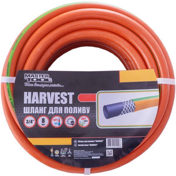 Шланг поливочный Mastertool - 3/4" x 15 м Harvest 000075286 фото