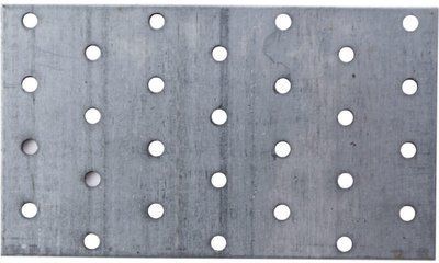 Пластина перфорована Apro &ndash; 80 x 140 x 2 мм 20 шт. 000077243 фото