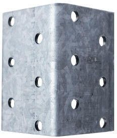 Кутник рівносторонній Apro - 40 x 40 x 60 x 2 мм 10 шт. 000077252 фото