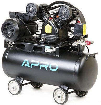 Компресор Apro &ndash; 100 л x 2200 Вт 000077129 фото