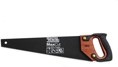 Ножовка по дереву Mastertool - 400 мм 7T х 1", тройная заточка с тефлоновым покрытием 000004558 фото