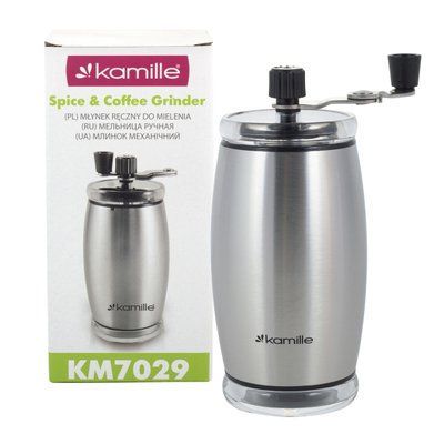 Кофемолка Kamille ручная (механическая) &Oslash;42*34*36.5см KM-7029 7029 фото