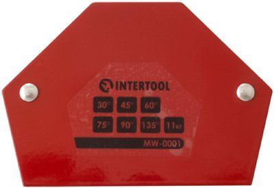 Держатель магнитный для сварки Intertool - 11кг трапеция 000073640 фото