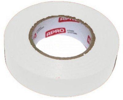Стрічка ізоляційна Apro &ndash; 10 м x 17 x 0,14 мм біла 10 шт. 000020102 фото