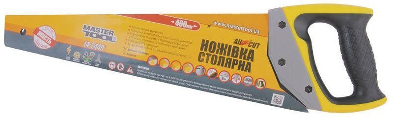 Ножовка по дереву Mastertool - 400 мм 10T х 1", тройная заточка с тефлоновым покрытием 000004561 фото
