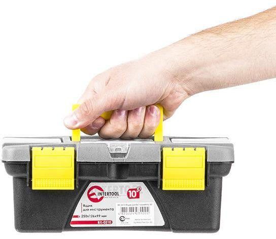 Ящик для инструмента Intertool - 10" BX-0310 000015494 фото