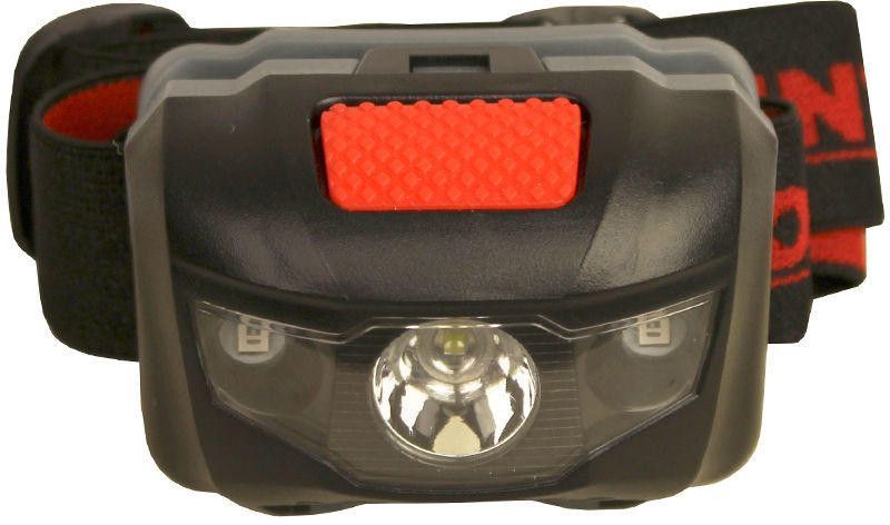 Ліхтар налобний Intertool - 1 LED + 2 LED х 1 Вт 000016003 фото