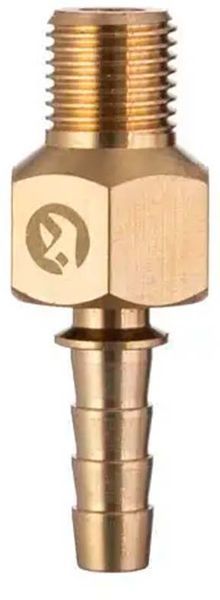Шарнір поворотний Intertool-Storm - зовнішнє різьблення 1/4" на шланг 8 мм 000079664 фото