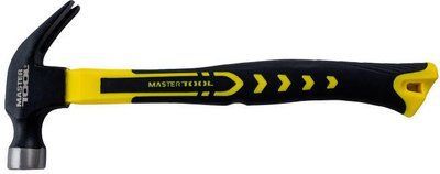 Молоток-цвяходер Mastertool - 450 г ручка скловолокно 000004737 фото