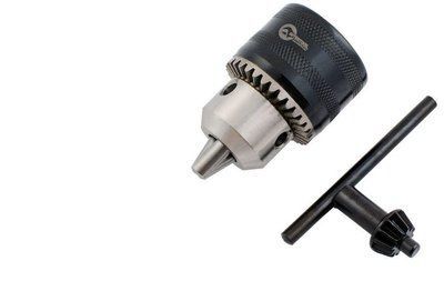 Патрон для дриля з ключем Intertool - B12, 1.5-13 мм 000006867 фото