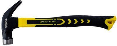 Молоток-цвяходер Mastertool - 450 г магнітний, ручка скловолокно 000015429 фото