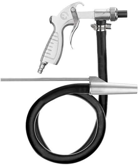 Пневмопистолет пескоструйный Intertool - со шлангом 3/4" + 4,5 x 5 x 6 x 7 мм + 6 мм 000076124 фото